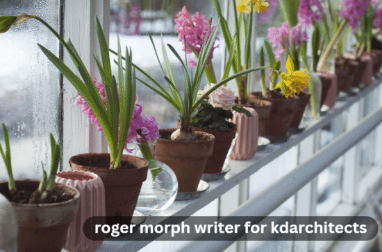 roger morph writer for kdarchitects