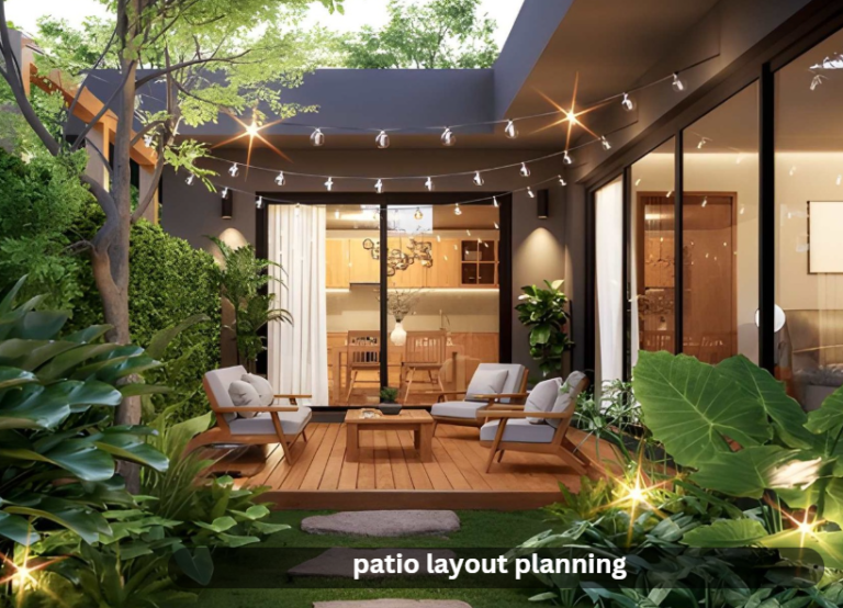 patio layout planning